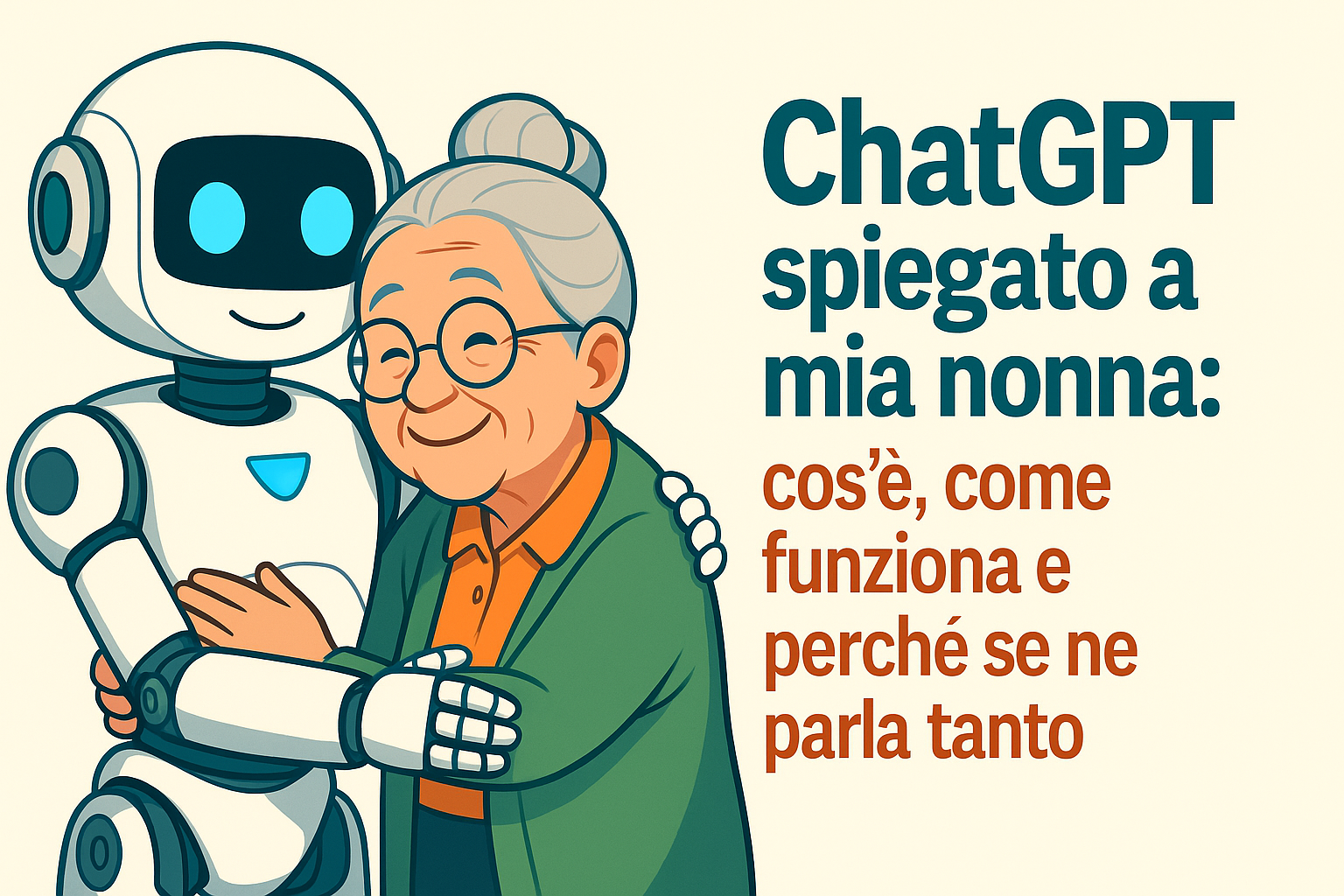 ChatGPT spiegato a mia nonna: cos’è, come funziona e perché se ne parla tanto
