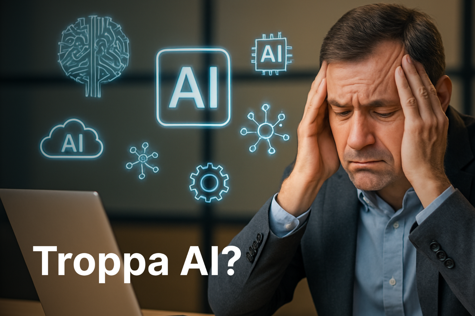 Troppe promesse, troppi tool, troppa confusione ti stanno bloccando dall’usare l’AI nel tuo Marketing