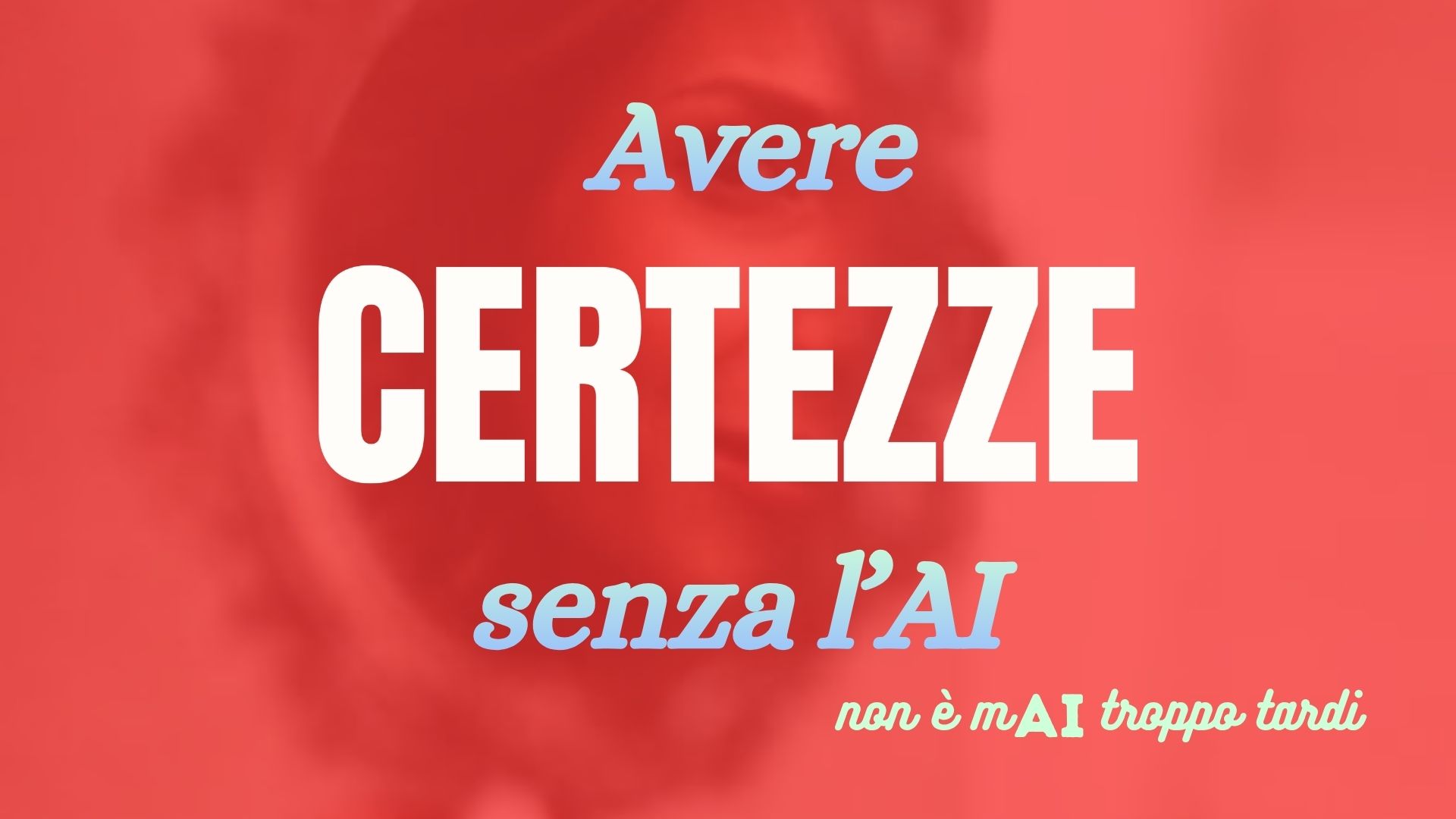 Non è MAI troppo tardi per… smettere di usare l’AI come uno specchio e iniziare a usarla come sparring partner